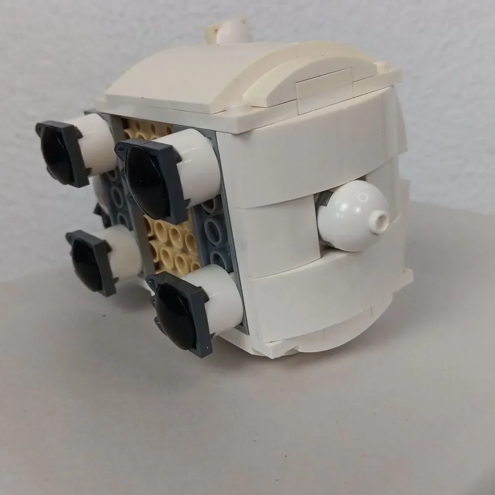 Lego Mini Coin Bank Incomplete Replacement Loose Bricks White Bear